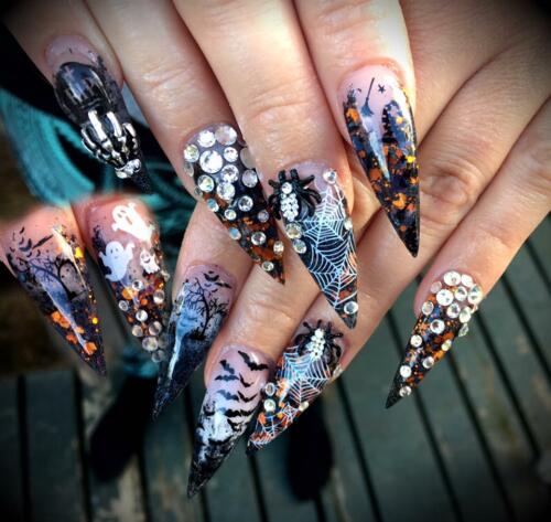 Halloween-nails